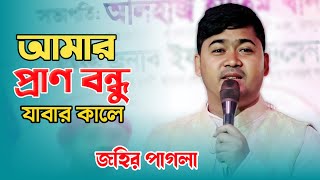 জহির পাগলার শ্রেষ্ঠ বিচ্ছেদ গান | প্রানো বন্ধু যাইবার কালে আমায় কেন নিল না | Johir Pagla New Song