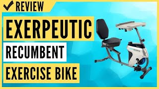 EXERPEUTIC 2500 Bluetooth 3 Way Adjustable Desk Recumbent Exercise Bike Review