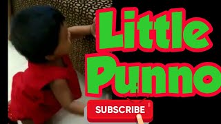 Little Punno is trying to ascending sofa | ছোট্ট পুন্নো সোফা আরোহণের চেষ্টা করছে | Lina Music