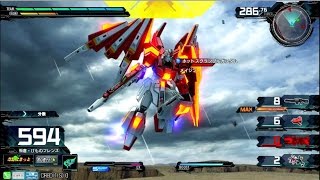 【EXVSMB_ON】サザビーで、(CPU)ホットスクランブルガンダム戦①