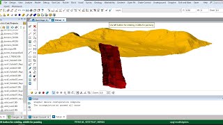 Maptek Vulcan 2022 - How to create solid