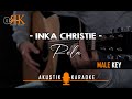 Rela - Inka Christie | Akustik Karaoke (Male key/Nada Pria)