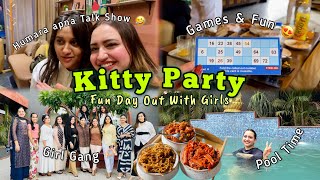 KITTY PARTY DAY 🤩 | POOL PARTY 💖| GIRLS DAY OUT |