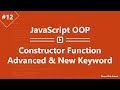 Learn JavaScript OOP in Arabic #12 - Constructor Function Advanced And New Keyword