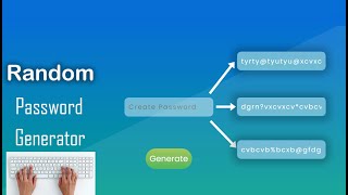 Random Password Generator using JavaScript | Create Password Generator in JavaScript | Html & CSS