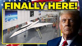 Finally! US Supersonic JET Breaks the Sound Barrier 3 TIMES in One Flight! TRUMP Shocked!