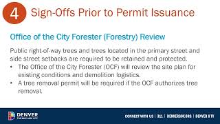 Demolition permit process- City and County of Denver