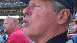 Prince's at Wrigley Field Cubs/Reds- Poppy on his first baseball game (World Series 1943)