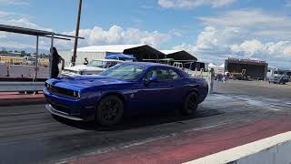 New Hoosier Drag Bracket Radials on Dodge Challenger 1320