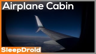 ► Airplane Cabin White Noise Sounds for Sleeping, Ambient Jet Plane Engine Sounds. 10 hours.