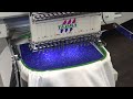 glitter flake™ rip away appliqué for embroidery