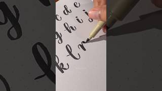 Lettering a to z #shorts