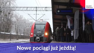 Nowe pociągi już jeżdżą!