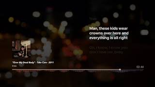 Over My Dead Body - Lyric Video
