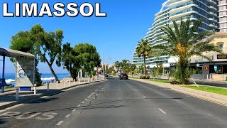 DRIVING around LIMASSOL CITY in CYPRUS * 4K (60fps)