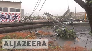 Super Typhoon Meranti leaves thousands without power in Taiwan