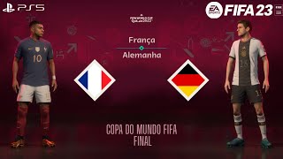 FIFA 23 - França  vs Alemanha | Gameplay PS5  [4K 60FPS] Copa do Mundo FIFA 2022