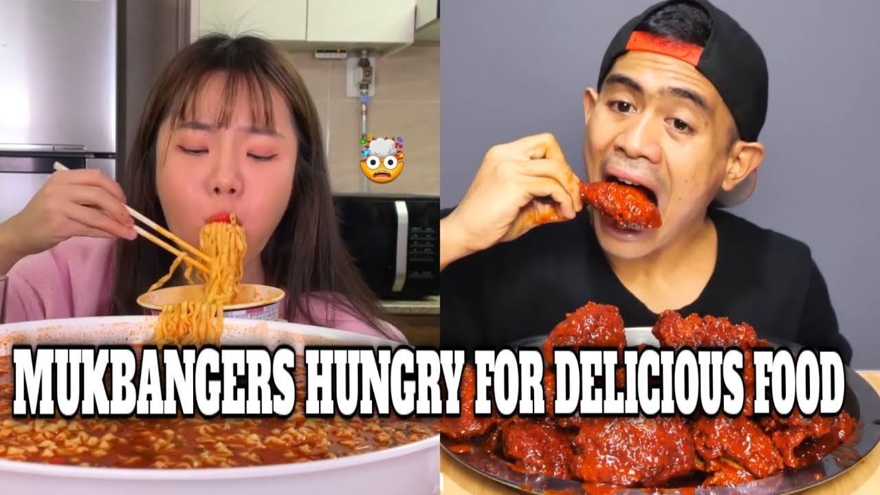 MUKBANGERS HUNGRY FOR DELICIOUS FOOD ! 🤯😳😱 Mukbang Compilation ! 2x ...