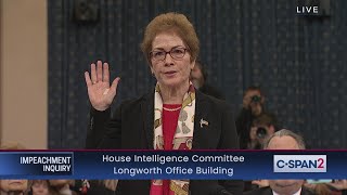House Impeachment Inquiry - Yovanovitch Testimony