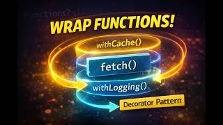 29. Functional Decorators in JS Explained 🔥 | Logging, Caching & Composition