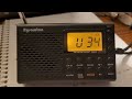 rysamton yk m03 shortwave radio reception test on radio new zealand international