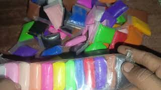 My First clay asmr video 🎨 3 🪅 super light clay