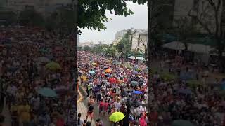 solemn procession of sr.santo niño