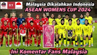 Komentar Fans Malaysia yang Marah usai Timnas Malaysia Dikalahkan Indonesia di ASEAN Women's Cup 24