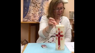 From the Atrium: Making an (Advanced) Easter Candle for your home