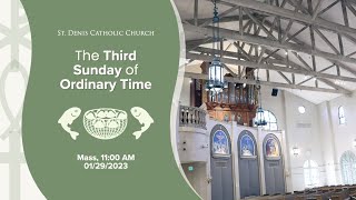 Mass, Sunday at 11:00 AM (1/29/2023)