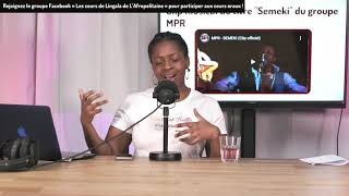 APPRENDRE LE LINGALA - Cours de Lingala n°20 - L'Afropolitaine