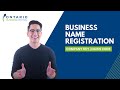 Business Name Registration | Company Key | NAICS Code