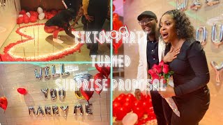 SIMPLE PROPOSAL DECORATION || DECORATING AND PLANNING A SURPRISE PROPOSAL || SHE SAID YES!