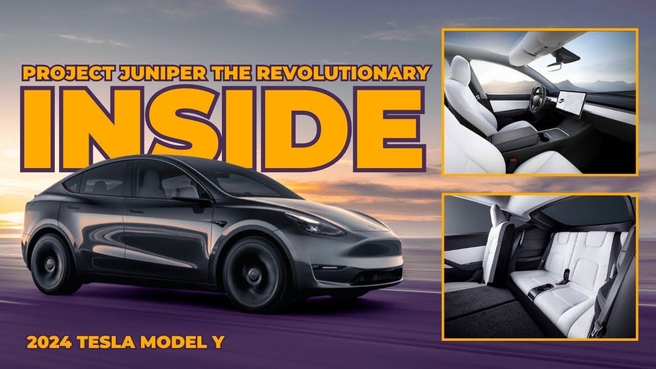 Project Juniper: Inside The REVOLUTIONARY 2024 Tesla Model Y Interior ...