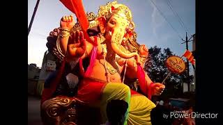 Ganpati visarjan in line with high boosted ganeshji songs from bhusawal, Maharashtra