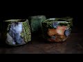 織部新作酒器。【陶芸家 金本卓也】to the world. beautiful japanese handmade crafts.【japanese potter】