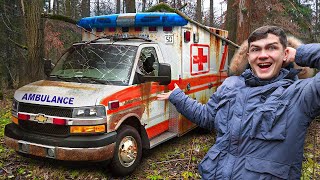 Found Abandoned AMBULANCE in the Woods! Can we restore it?