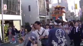 2016年 名古屋市東区筒井町天王祭（楽日 神皇車）