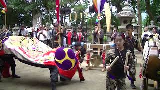 山階本村獅子組２０２３春日神社