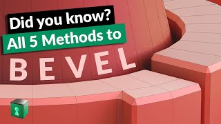 Blender Secrets - Do you know all 5 of these Bevel methods?