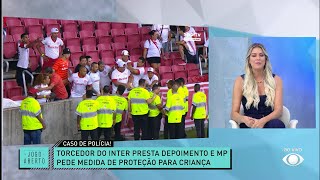 Renata Fan cobra punição para torcedor que invadiu Beira-Rio com filha no colo