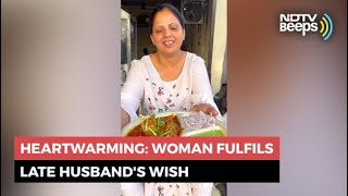 Woman Fulfils Late Husband's Wish; Runs His Dream Meat Shop