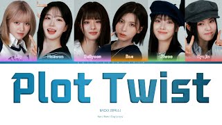 NMIXX 'Plot Twist' (COVER) Lyrics (엔믹스 첫 만남은 계획대로 되지 않아 커버 가사) (Color Coded Han_Rom_Eng)