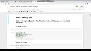 Task 4 - To Explore Decision Tree Algorithm.