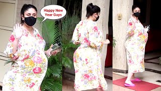 Pregnant Kareena Kapoor Struggles To Walk With Huge Baby Bump! #kareenakapoor