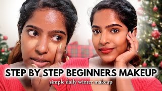 Step By Step Beginners Daily Makeup With Affordable Products😍