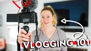 HOW TO VLOG For Beginners // Tips to make better vlogs & become a SUCCESSFUL VLO