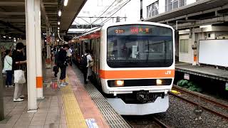 JR中央線 209系500番台 ケヨM71編成 むさしの号 立川駅