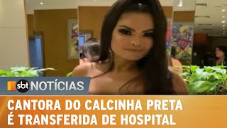 Paulinha, do Calcinha Preta, é transferida de hospital; ela segue em coma | SBT Notícias (18/02/22)