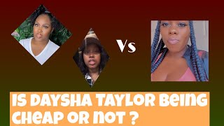 A lady is trying to EXPOSE Daysha Taylor. She tells her side of the story ! +proof and Evidence!